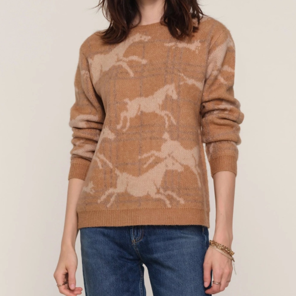 Heartloom Cerise Sweater Equestrian